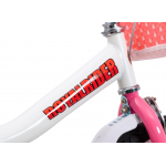 Detský bicykel 16" RoyalBaby Jenny RB16G-4 ružovo-biely 